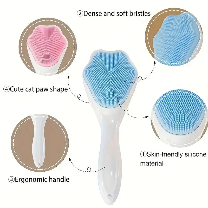 [Buy 1 Get 1 Free] Silicone Facial Cleansing Brush