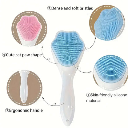 [Buy 1 Get 1 Free] Silicone Facial Cleansing Brush
