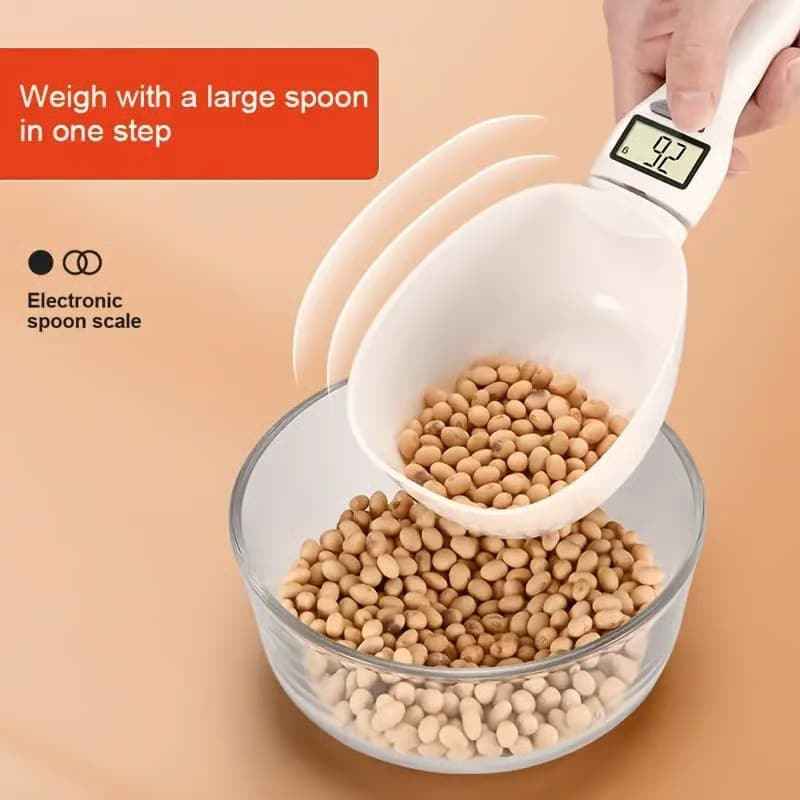 🎂🥄 Precision Scoop Scale · Don't guess, measure in grams