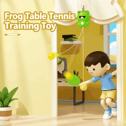 Hanging Frog Table Tennis Trainer – Home Kids & Parent-Child Sensory Training