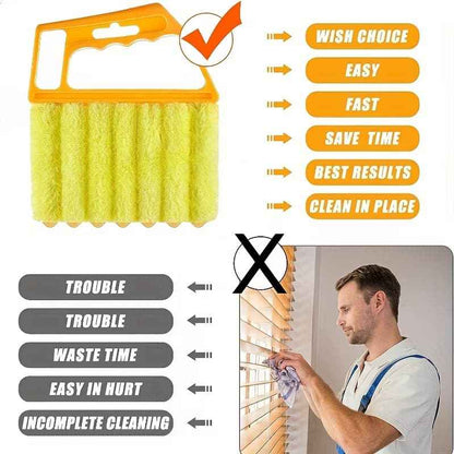 🪟 Multi-Function Blind Cleaning Brush – Clean Dust Easily!