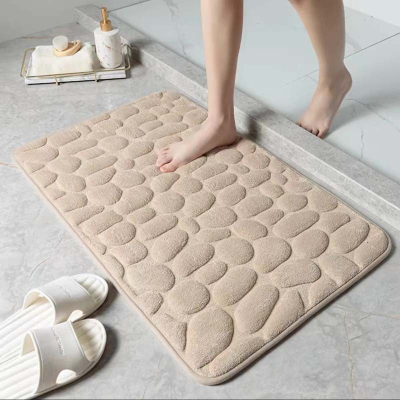 Coral fleece floor mat, comfortable and non-slip