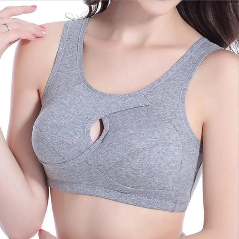 Women's Hollow-Out Sports Push-Up Bra