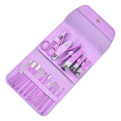16-Piece Nail Care Set – Complete for Family, All in One Box