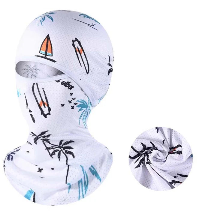 Summer Cycling Sun Mask – UV Protection, Dustproof & Breathable for Motorcycle & Outdoor Sports