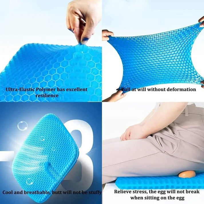 Pressure Relief Gel Cushion for Cars and Seats