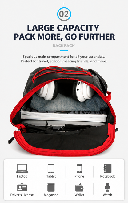 Lightweight Outdoor Backpack – Foldable for Travel, Hiking & Cycling