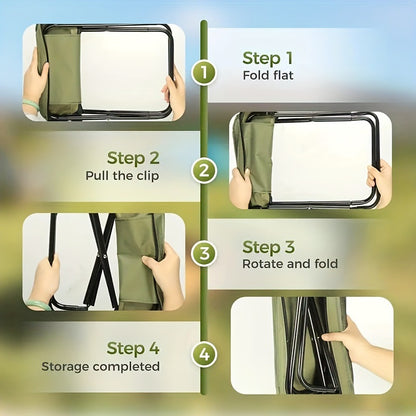 2-in-1 Outdoor Folding Chair & Bag