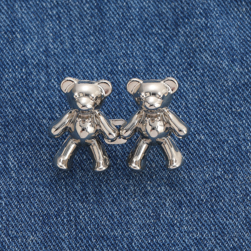 Waist Bear-Shaped Trouser Buckle