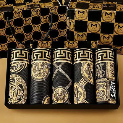 5-Pack Men's Breathable Antibacterial Boxer Briefs