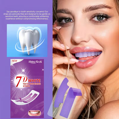 Purple Teeth Strips Daily Travel Use Teeth Whitening Strips