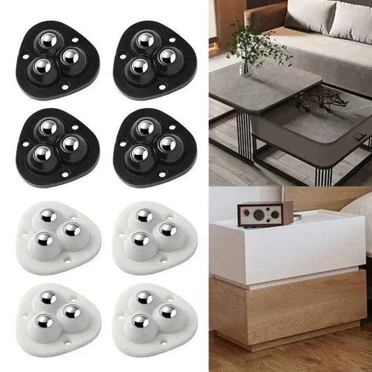 Mini Swivel Wheels – 360° Silent Rotation, Heavy Duty
