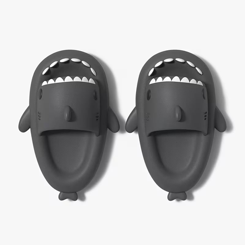 Fashionable Shark Slides - Comfortable, Non-Slip