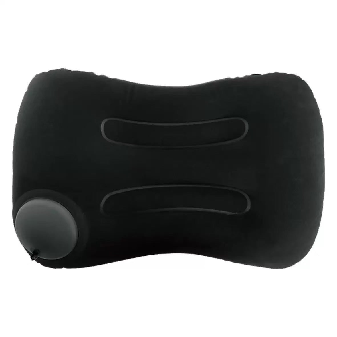 Foldable Press-to-Inflate Travel Back Pillow