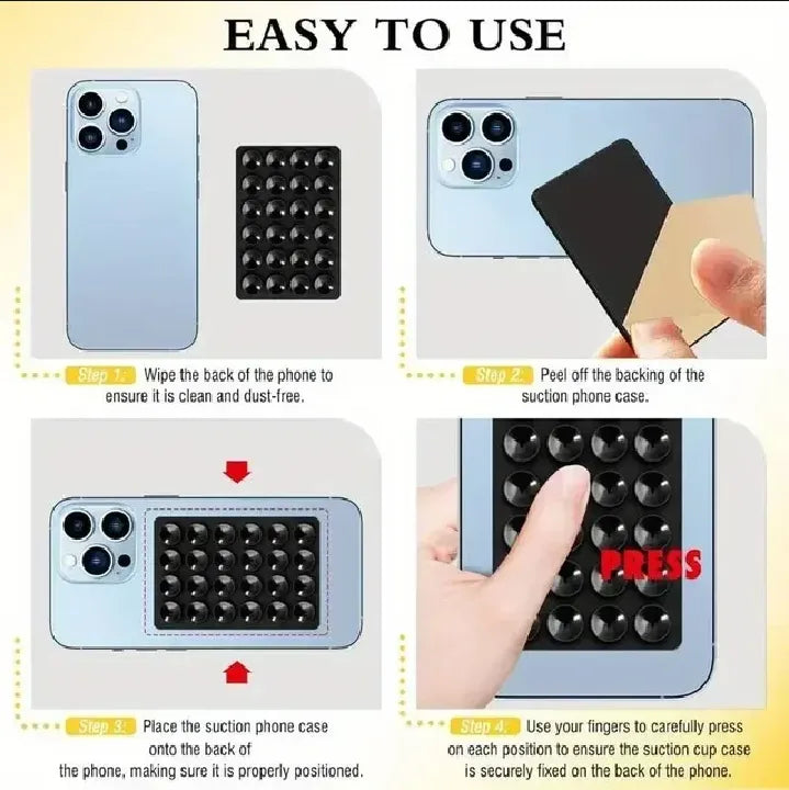 [Buy 1 Get 1 Free] Silicon Suction Cup Phone Holder