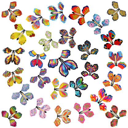 10pcs Magic Props Flying Magic Butterflies