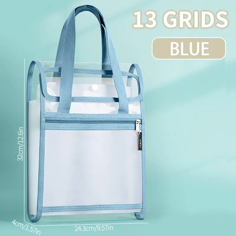 13 Pockets Document Organizer Portable File Bag