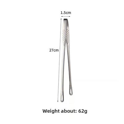 Kitchen food tongs, non-slip barbecue tongs