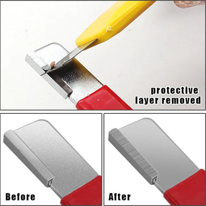 Outdoor Portable Dual-purpose Whetstone – Coarse & Fine Dual Sides, Quick Sharpening for Kitchen, Outdoor & Fishing