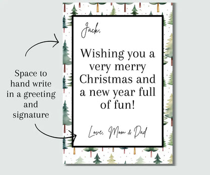 Christmas Gift Card Book 🎁Surprises On Every Page📚Hardcover & Durability