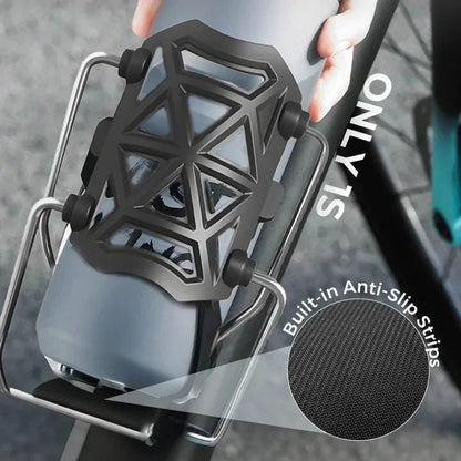 🚴Adjustable Bike Bottle Holder – Fits Various Bottles
