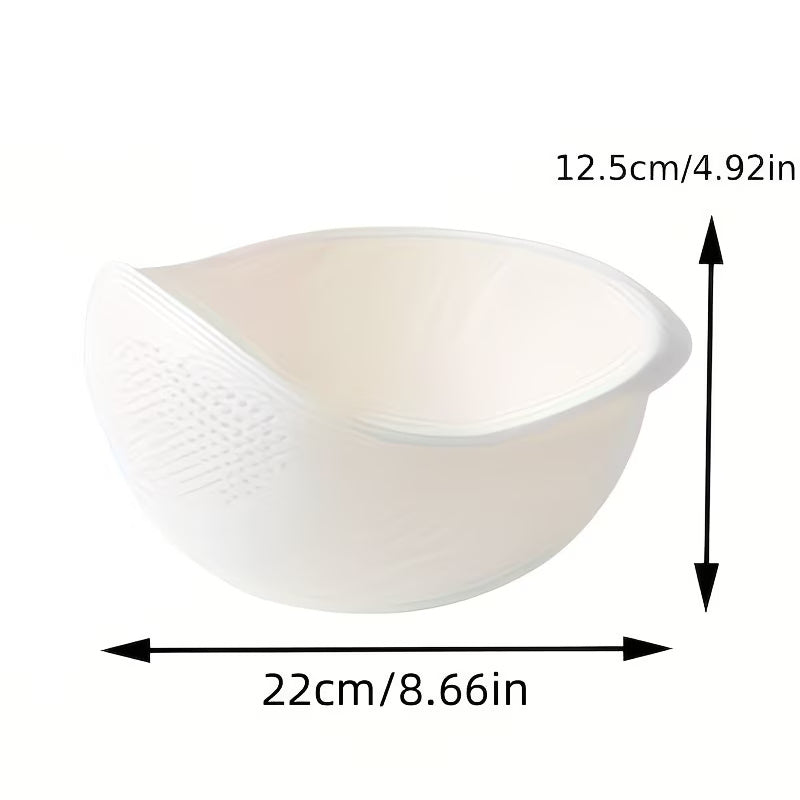Rice Washing Draining Basket Kitchen Vegetable Fruit Washing Basket