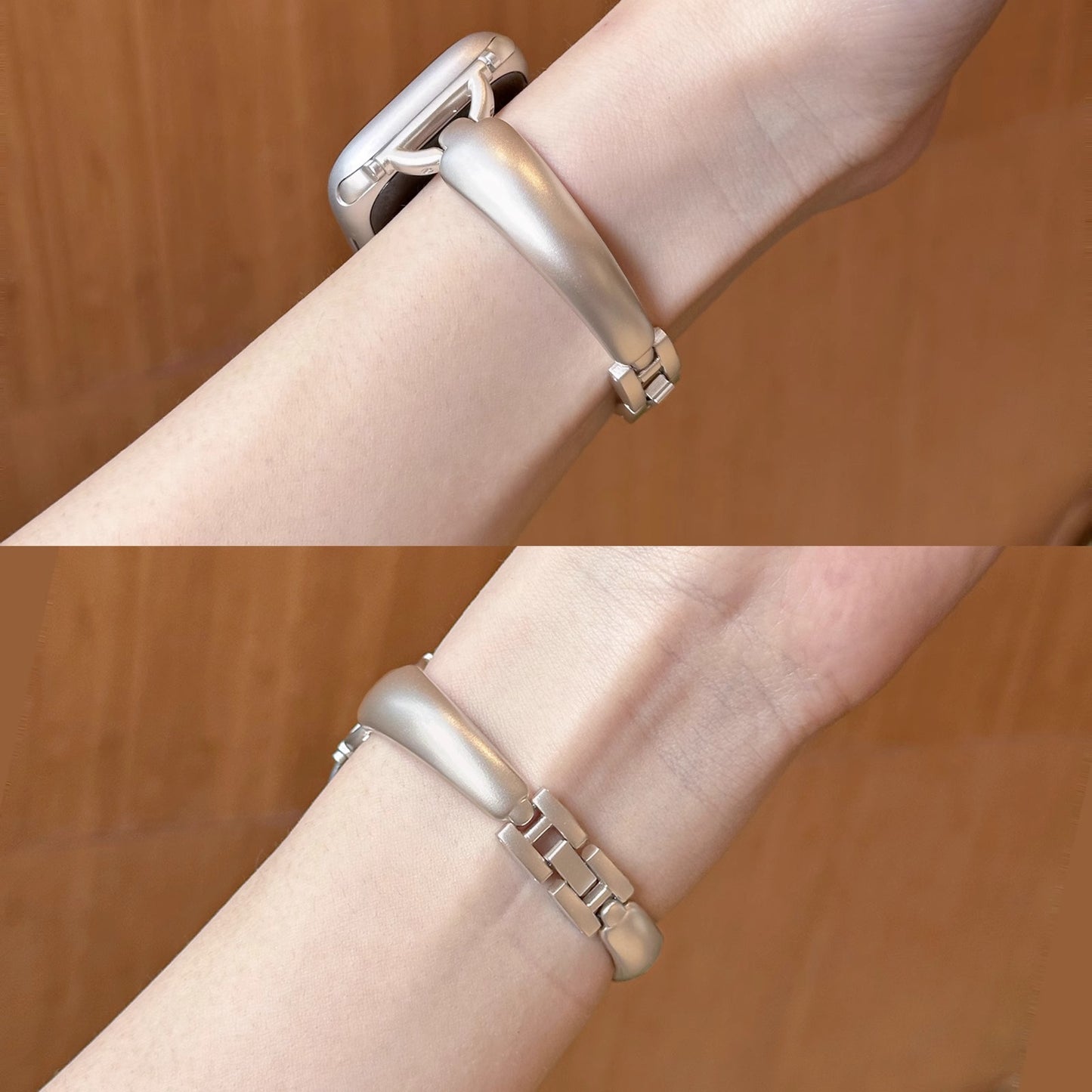 Minimalist Metal Bracelet Watch Band(Watch Face Not Included)