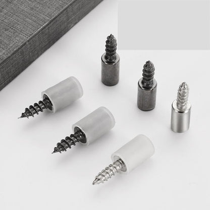 Self-Tapping Screw Shelf Support Pegs, Shelf Pins with Anti-Slip Sleeves