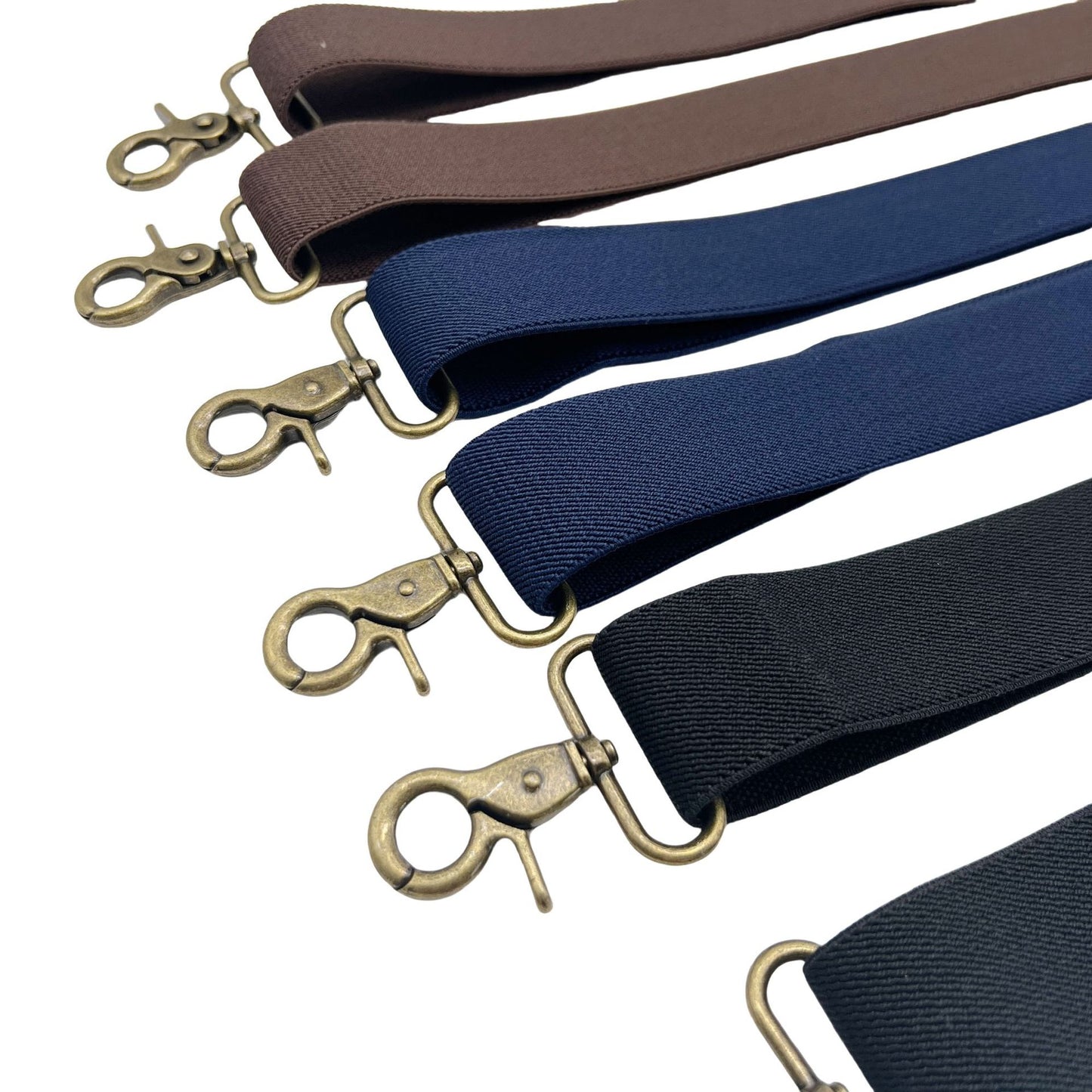 High Quality--Adjustable X-Type Unisex Four-Clip Suspenders