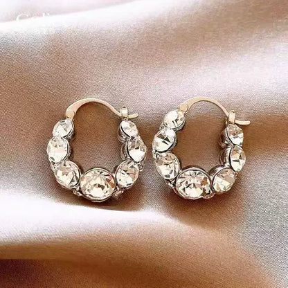 Stylish Rhinestone Earrings