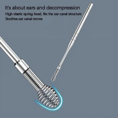 Set Ear Wax Removal Tool Set with Storage Tube