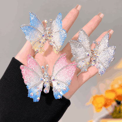 Moving Butterfly Hair Clip – Fluttering Wings, Sparkling for Girls