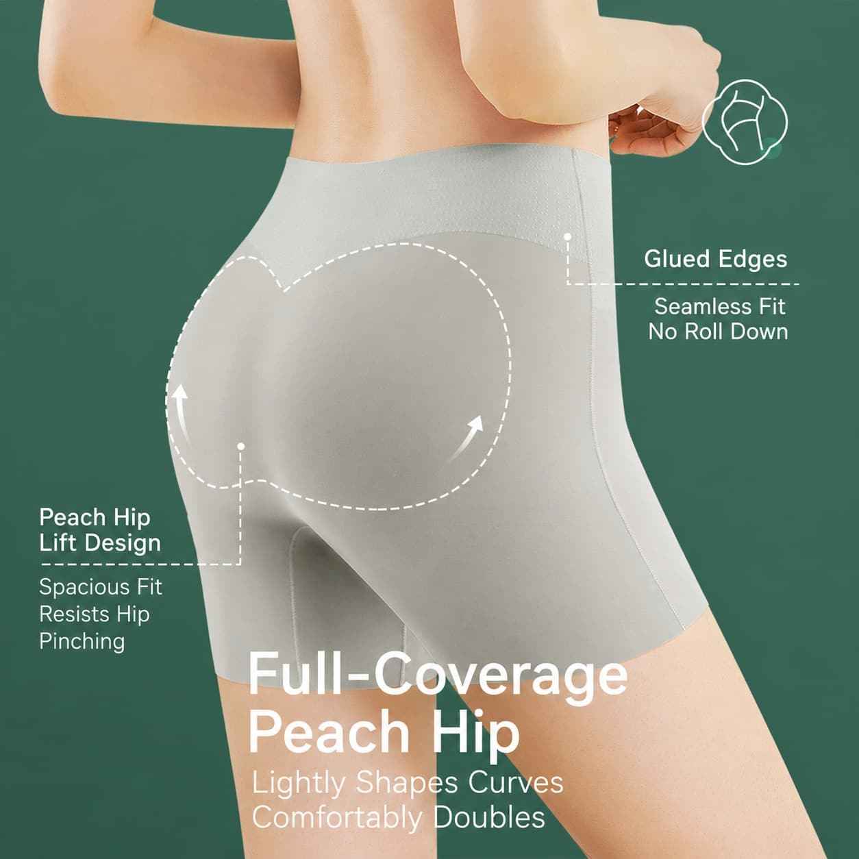 Ice Silk High Waist Shaper Shorts｜Cool, Breathable & Tummy Control