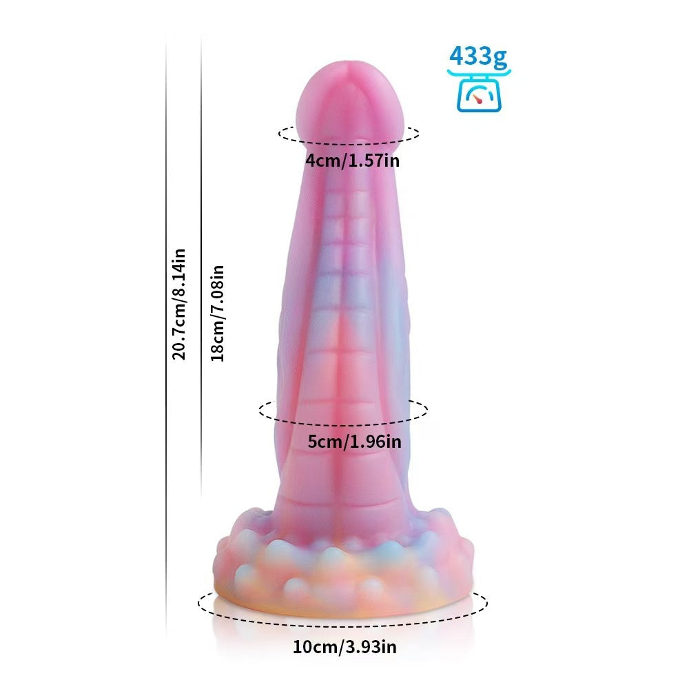 Glow-in-the-Dark Alien Silicone Decorative Ornaments