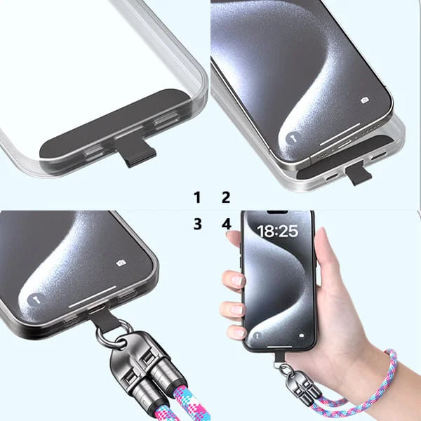 Type-C to Type-C 240W Charging Cable with Wearable Bracelet Design