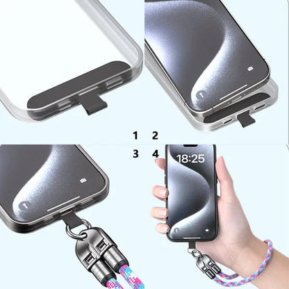 Type-C to Type-C 240W Charging Cable with Wearable Bracelet Design