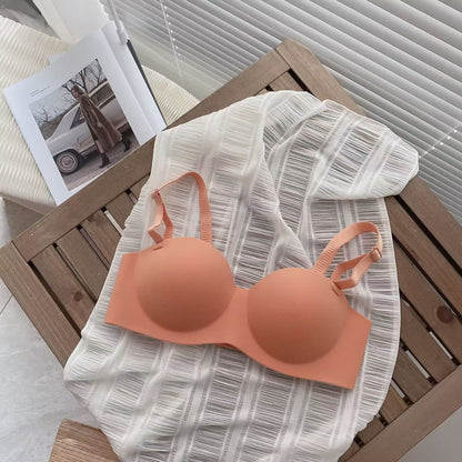 ✨ Seamless Strapless Bra｜Wireless, Removable Straps & All-Day Comfort