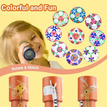 Magical Kaleidoscope Toy for Kids，Educational Visual Learning Fun