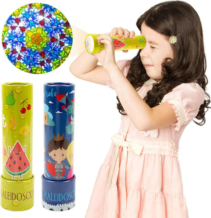 Magical Kaleidoscope Toy for Kids，Educational Visual Learning Fun