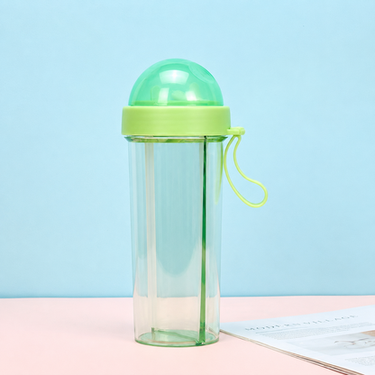 Outdoor Portable Large-Capacity Dual-Drink Tumbler with Straw 🥤