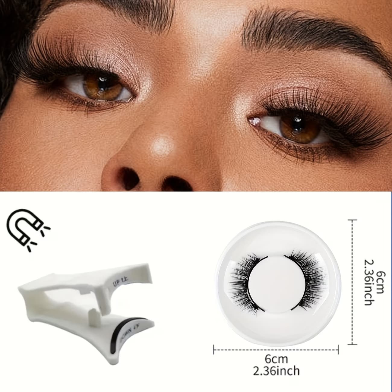 Premium Magnetic Lashes – Reusable & Comfortable