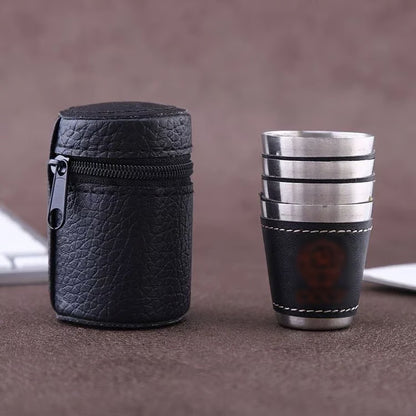 Portable Mini Stainless Steel Camping Wine/Coffee Cup