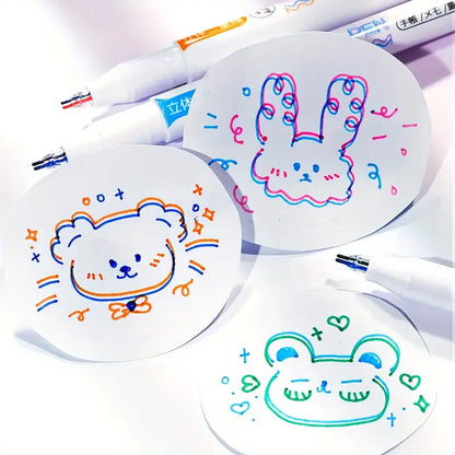 3D Double Line Pen