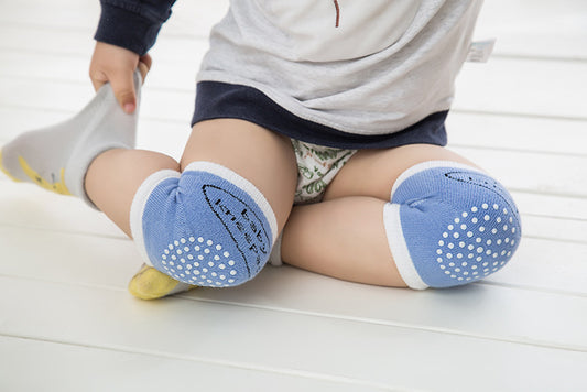 Soft Elbow & Knee Pads for Babies – Non-Slip Crawling Protection, 5 Color Options