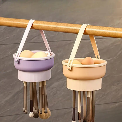 3 in 1 Silicone Makeup Brush Organizer