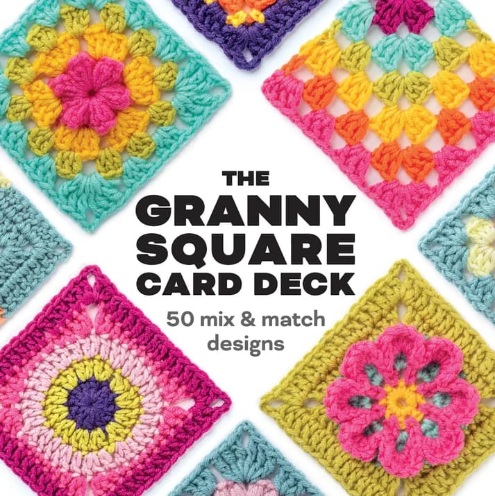 Granny Square Instructional Card Set