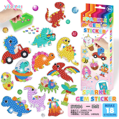 DIY Cartoon Creative Animal Princess Diamond Painting