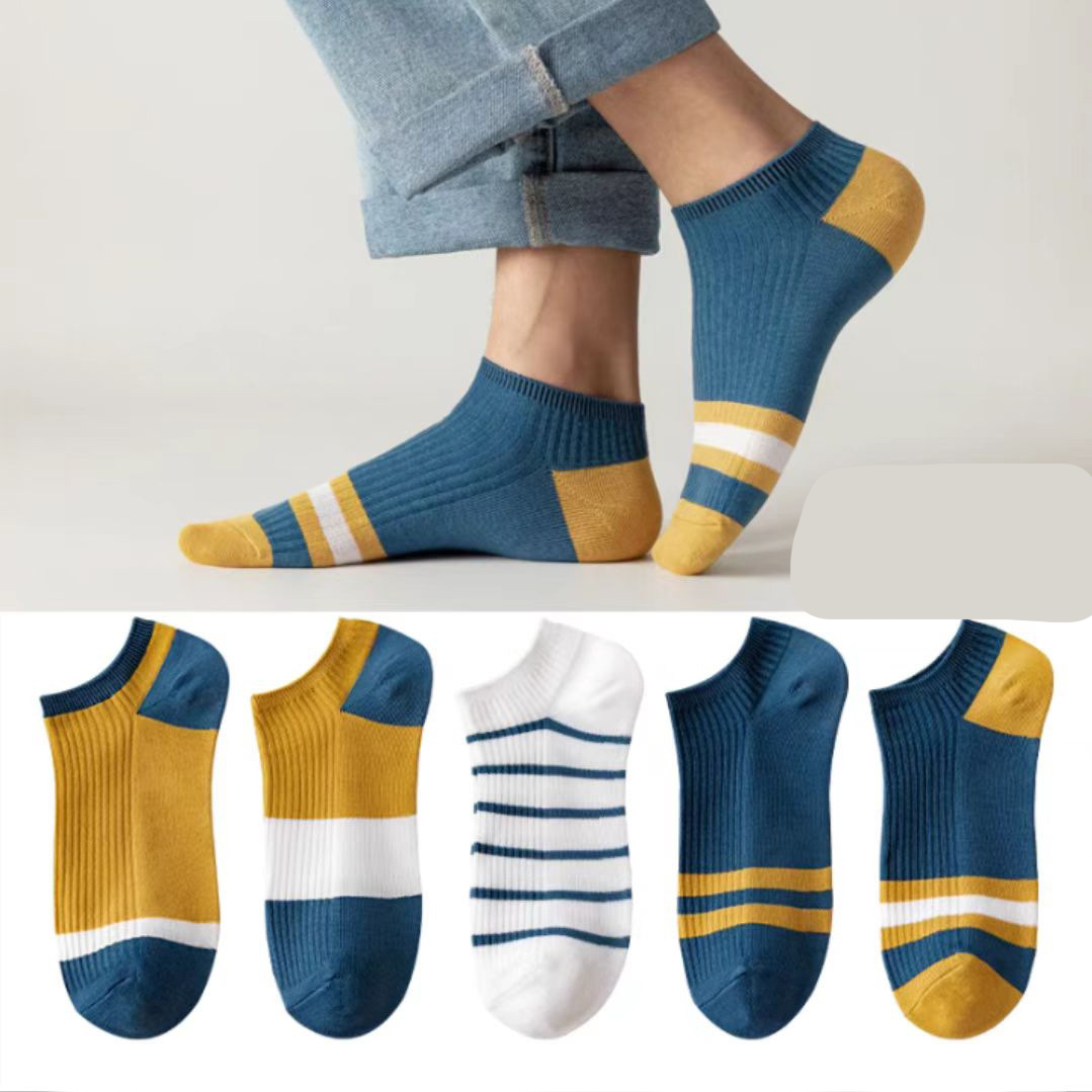 Men's Spring Autumn Sports Thin Socks