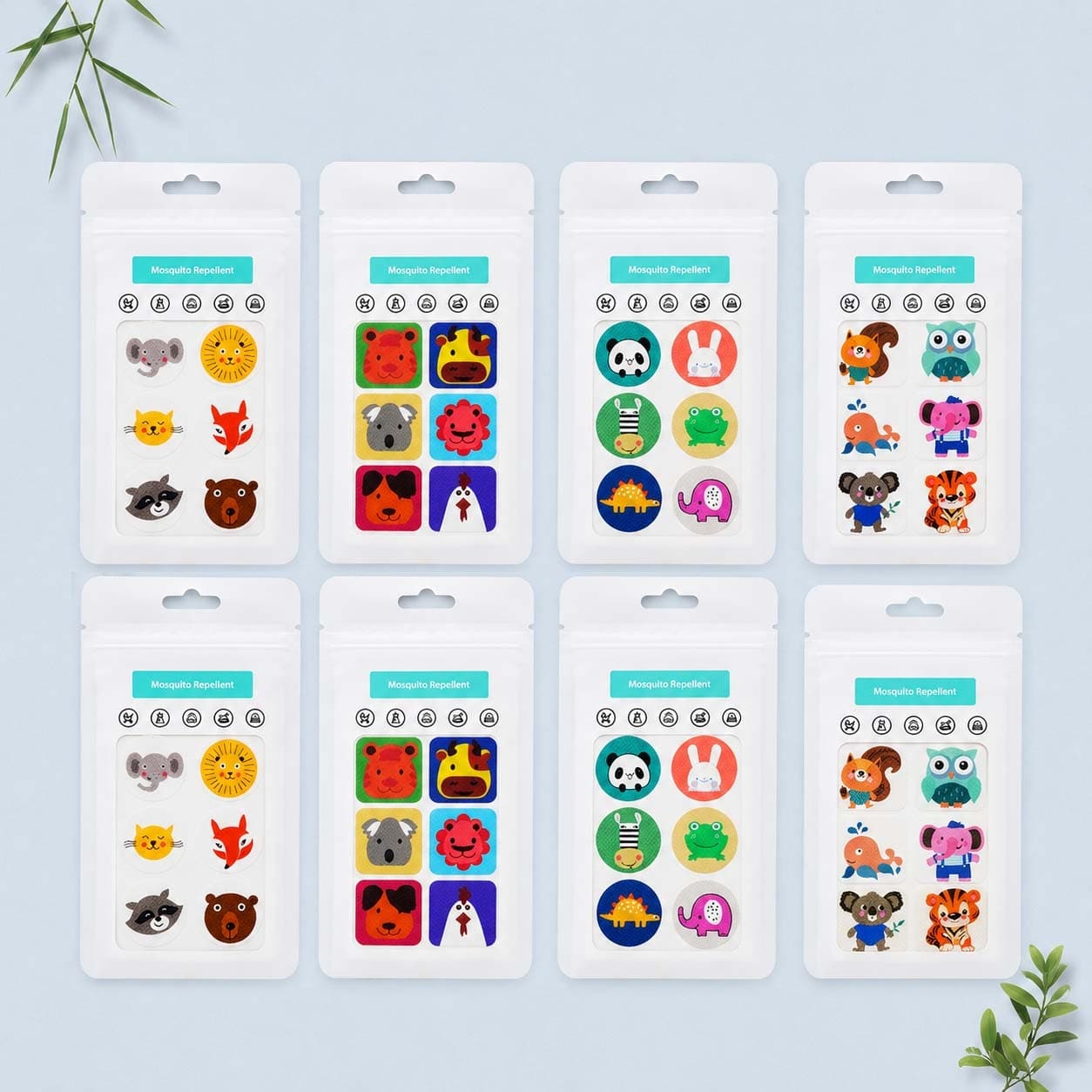 Family Pack Essential Oil Mosquito Patch｜Natural Anti-Mosquito Protection