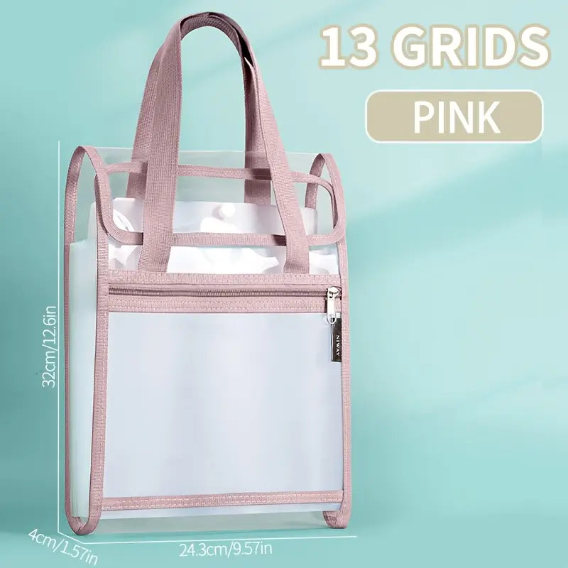 13 Pockets Document Organizer Portable File Bag